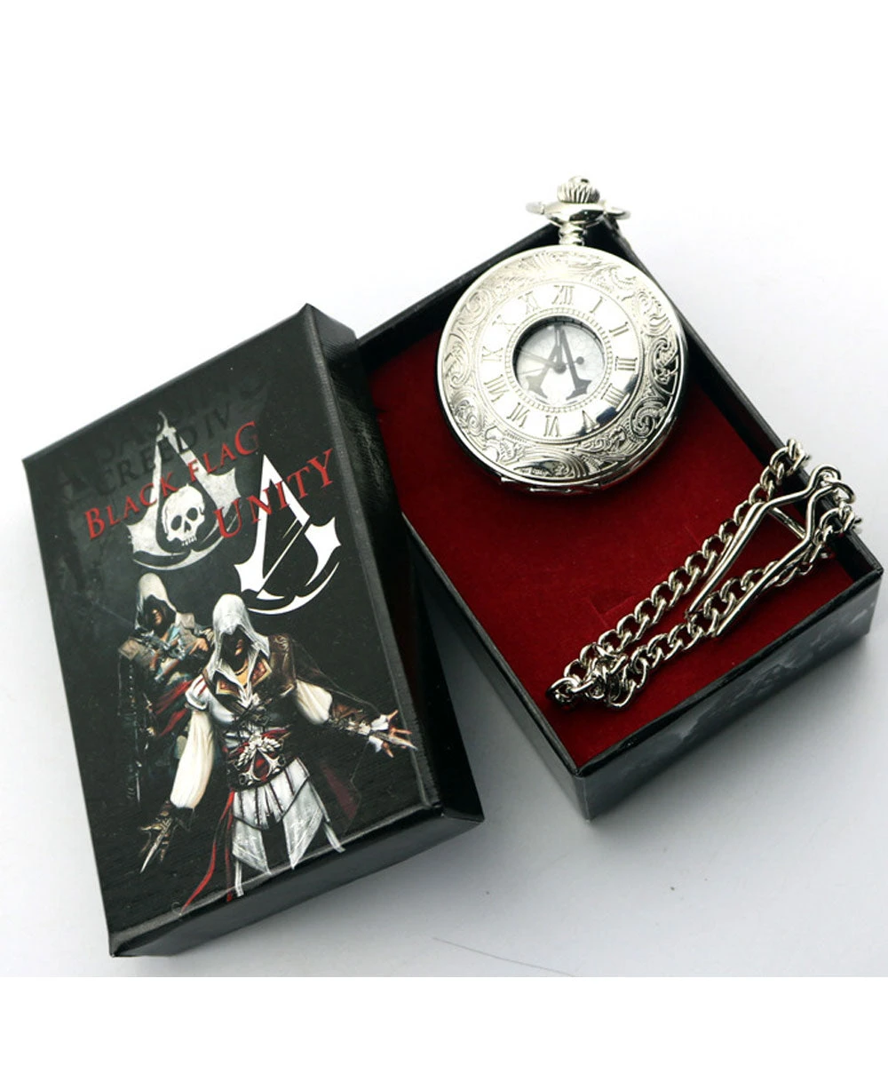 Assassin's Creed Montre De Poche Cosplay Accessoire 4 Assassin's Creed Montre De Poche Cosplay Accessoire – Image 2