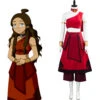 Avatar: The Last Airbender Katara Tenue Pour Femme Halloween Carnaval Cosplay Costume -Newcossky b419d22d47e5f94450ef34c7cc0620f7