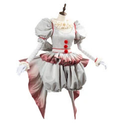 Horror Pennywise Le Costume De Clown Aux Femmes Halloween Carnaval Cosplay Costume -Newcossky bb273e5a0bde95e9b284f84f0d72e27f