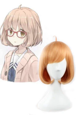Beyond The Boundary Mirai Kuriyama Cosplay Perruque