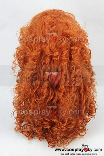 Rebelle Princesse Merida Cosplay Perruque 6 Rebelle Princesse Merida Cosplay Perruque – Image 4