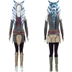 Star Wars Rebels Ahsoka Tano Jupe Tenue Halloween Carnaval Cosplay Costume -Newcossky c0f11e196e1a76a16ec879df6eb725d8