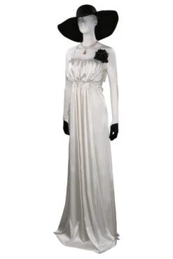 Resident Evil Village 8 Alcina Dimitrescu Cosplay Costume Halloween Carnaval -Newcossky c1c9831f12d8584fbc9371119dc21bf5