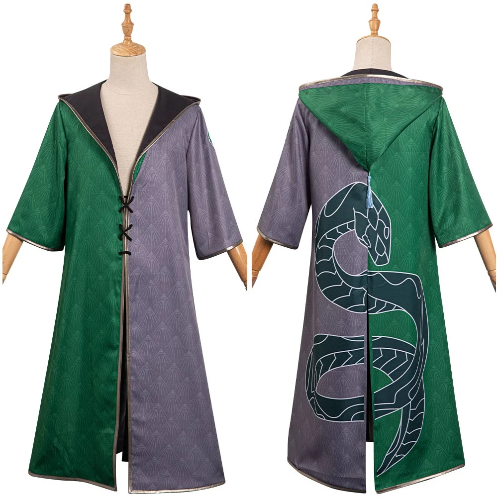Hogwarts Legacy - Slytherin Veste Cosplay Costume 12 Hogwarts Legacy - Slytherin Veste Cosplay Costume – Image 10