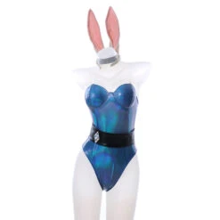 LOL League Of Legends K/DA Bunny Girl Ahri Tenue Lapin Cosplay Costume 7 LOL League Of Legends K/DA Bunny Girl Ahri Tenue Lapin Cosplay Costume -Newcossky c4e1d4b4a1b7850447187b3b853fe504