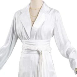 Wonder Woman 1984 Diana Robe Blanche Cosplay Costume -Newcossky c7048e6ef347aefe5ef628347ed9bc26