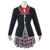 My Teen Romantic Comedy SNAFU TOO! Yukinoshita Yukino/Yuigahama Yui Uniforme Tenue Pour Femme Halloween Carnaval Cosplay Costume -Newcossky c82ee7940a4f846df9f75ed21efd39f0