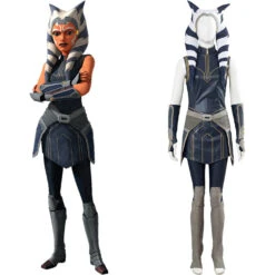 Star Wars: Clone Wars Season 7 Ahsoka Tano Tenue Femme Halloween Carnaval Cosplay Costume