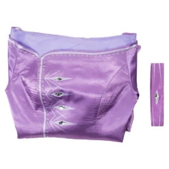 La Reine Des Neiges Frozen 2 Elsa Robe Violet Cosplay Costume -Newcossky cfc952917b1d4aa37ebf6dfc0b7271eb