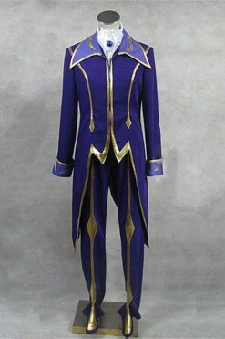 Code Geass: Lelouch Of The Rebellion Zero Cosplay Costume -Newcossky code geass lelouch of the rebellion zero cosplay costume 1