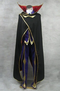 Code Geass: Lelouch Of The Rebellion Zero Cosplay Costume
