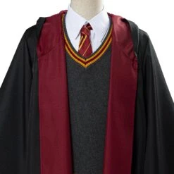 Harry Potter Uniforme Scolaire Gryffindor Robe Cape Tenue Halloween Carnaval Cosplay Costume -Newcossky d01342190dfdce01192798c82e7b2ee8