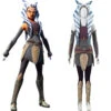 Star Wars Rebels Ahsoka Tano Jupe Tenue Halloween Carnaval Cosplay Costume -Newcossky d106f1889598c8ce6c3bffa1be07e707