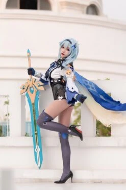 Genshin Impact Eula Cosplay Costume -Newcossky d79d7d4cf73014014ca0e6ea480379c