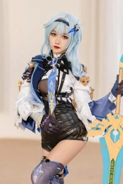 Genshin Impact Eula Cosplay Costume -Newcossky d834039530bb83e69ec084ecece7369
