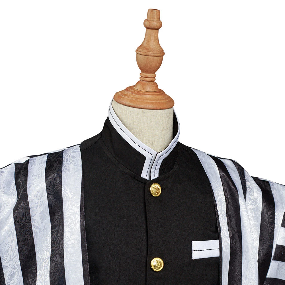 Demon Slayer Les Rôdeurs De La Nuit Kimetsu No Yaiba Obanai Iguro Enfant Cosplay Costume 9 Demon Slayer Les Rôdeurs De La Nuit Kimetsu No Yaiba Obanai Iguro Enfant Cosplay Costume – Image 7