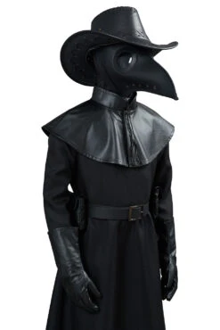 Enfant Plague Doctor Médiéval Cosplay Costume Halloween Carnival -Newcossky df2735c3f709b69c8d26b1157c5be34f