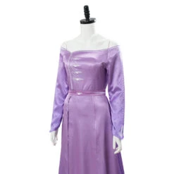 La Reine Des Neiges Frozen 2 Elsa Robe Violet Cosplay Costume -Newcossky df6949134bbd19f175fe9f0a4bf5297a