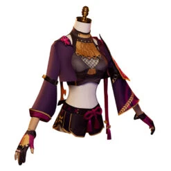 Genshin Impact Kuki Shinobu Cosplay Costume -Newcossky e0935f48453ab04df08d81bd90ee1c89