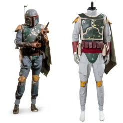 Star Wars Boba Fett Uniforme Halloween Carnaval Cosplay Costume