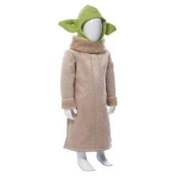 Star Wars The Mandalorian Baby Yoda Bébé Enfant Cosplay Costume 16 Star Wars The Mandalorian Baby Yoda Bébé Enfant Cosplay Costume -Newcossky e341b378b85f1e4f8541e137b31c33dd