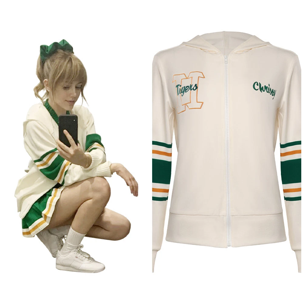 Adulte & Enfant Campus Stranger Things Saison 4 Chrissy Veste Cosplay Costume 3 Adulte & Enfant Campus Stranger Things Saison 4 Chrissy Veste Cosplay Costume