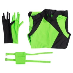 Kim Possible Shego Combinaison Cosplay Costume -Newcossky e47c8828629efc1e543fdf07f5346218
