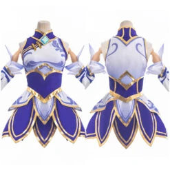LoL League Of Legends Luxanna Cosplay Costume -Newcossky e90773f8cebf7f36addbd61fc5f0e4b6