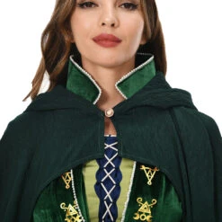 Hocus Pocus 2 Winifred Sanderson Manteau Cosplay Costume -Newcossky ea147459cbd343db1fc6cfc06dbb4161