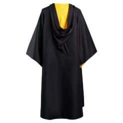 Harry Potter Poufsouffle Hufflepuff Robe Cape Cosplay Costume -Newcossky ecc5652da5d94bec067fa5537e9726b8