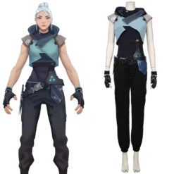 Valorant Jett Sets Cosplay Costume