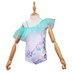 Enfant Encanto Mirabel Maillot De Bain Cosplay Costume-Cossky -Newcossky f03df13a38e52a2b8b6bbfb267899346