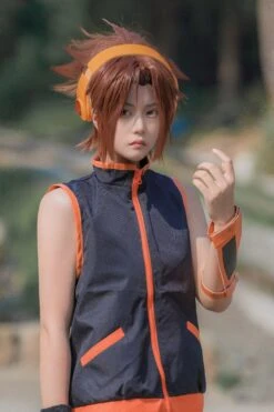 Shaman King Superstar Yoh Asakura Cosplay Costume -Newcossky f33f431a2578e185773c91120e0c2f4