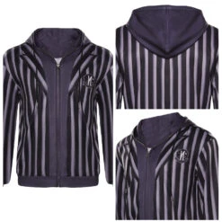 Wednesday Addams Sweat-shirt Design Original Cosplay Costume -Newcossky f57fdf8b930ca13ac921b50c4bdbb6f1