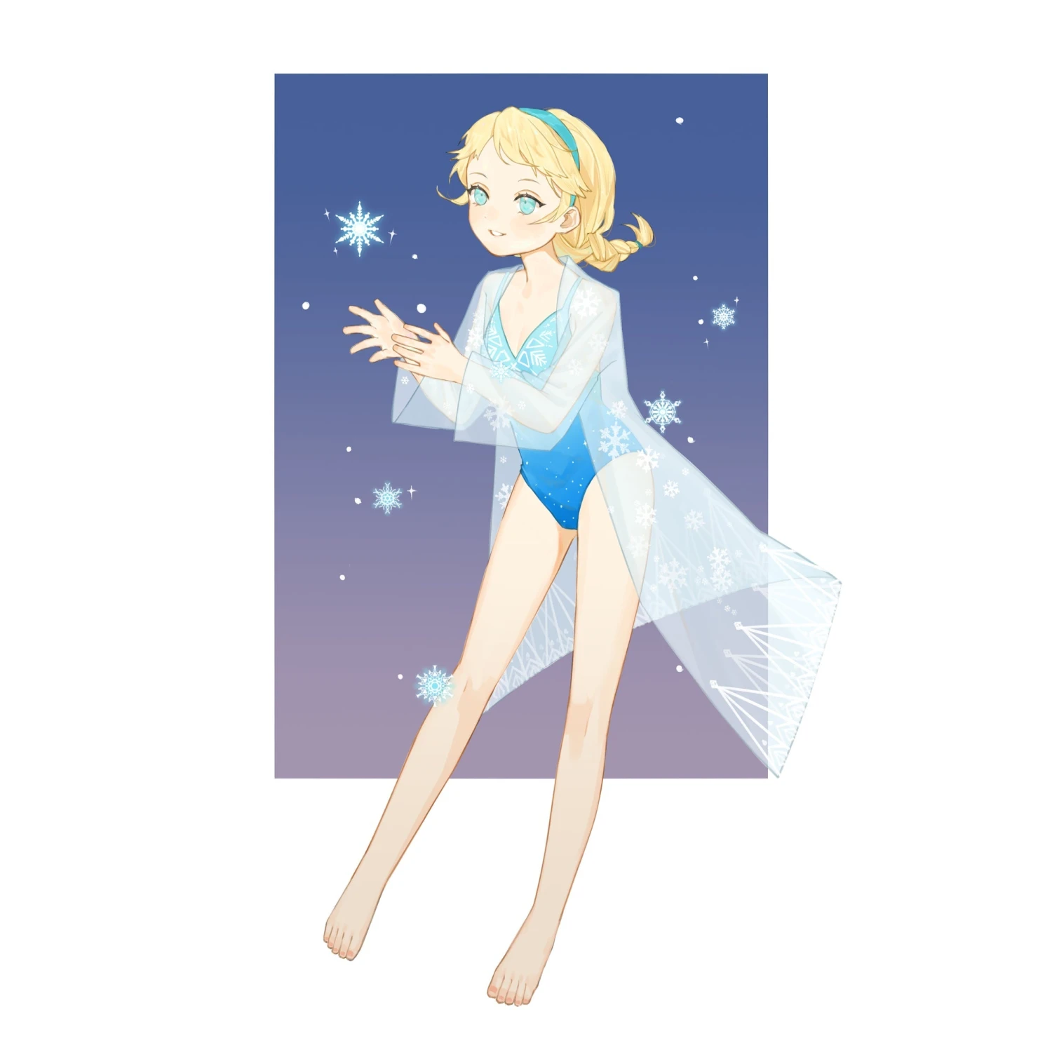 Pre-Commande Elsa La Reine Des Neiges Enfant Design Original Maillot De Bain - Cossky 3 Pre-Commande Elsa La Reine Des Neiges Enfant Design Original Maillot De Bain - Cossky