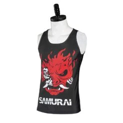 Cyberpunk 2077 Johnny Silverhand Tee-shirt Cosplay Costume -Newcossky f9f8e6a1b290cf91037fecaf6bf51f30