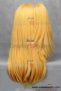 Fairy Tail Lucy Heartphilia Cosplay Perruque -Newcossky fairy tail lucy heartphilia cosplay wig earthy yellow 60cm 2