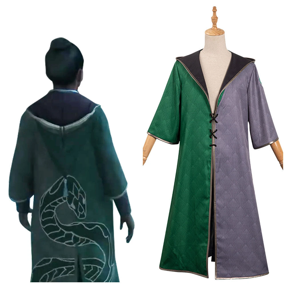 Hogwarts Legacy - Slytherin Veste Cosplay Costume 3 Hogwarts Legacy - Slytherin Veste Cosplay Costume