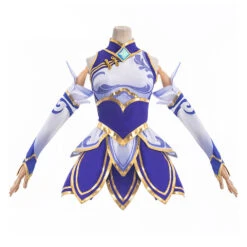 LoL League Of Legends Luxanna Cosplay Costume -Newcossky fdfdaf84220556619619ffe4101bff7e