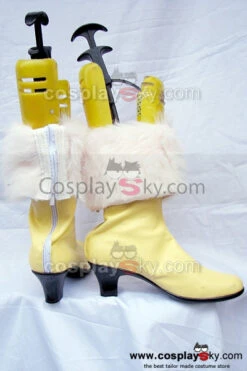 Final Fantasy 13 Vanille Cosplay Chaussures -Newcossky final fantasy 13 vanille cosplay boots shoes 3