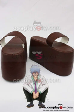 Newcossky -Newcossky gintama sakata gintoki cosplay shoes boots 1