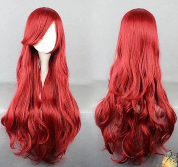 Accessoires Film La Petite Sirène Ariel Cosplay Perruque 3 Accessoires Film La Petite Sirène Ariel Cosplay Perruque