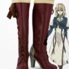 Violet Evergarden Violet Bottes Cosplay Chaussures