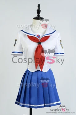 High School Fleet Akeno Misaki Uniforme Cosplay Costume -Newcossky high school fleet akeno misaki uniform cosplay costume 1
