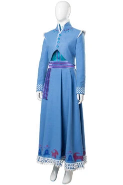 La Reine Des Neiges Joyeuses Fetes Avec Olaf Anna Cosplay Costume -Newcossky image 1038