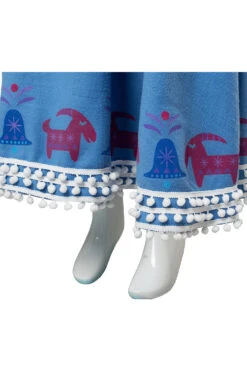 La Reine Des Neiges Joyeuses Fetes Avec Olaf Anna Cosplay Costume -Newcossky image 1043
