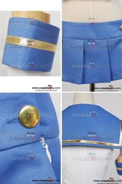Kantai Collection Destroyer Japonais Shimakaze Cosplay Costume -Newcossky kantai collection kancolle japanese destroyer shimakaze cosplay costume 5