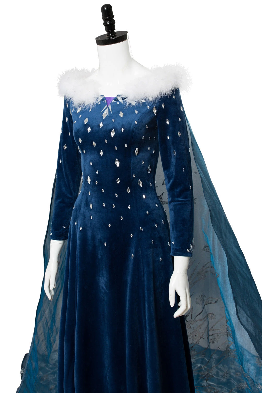 La Reine Des Neiges : Joyeuses Fetes Avec Olaf Princesse Elsa Cosplay Costume – Image 9