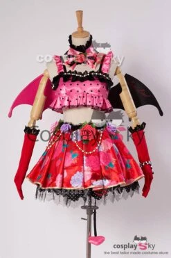 Love Live! Hanayo Koizumi Petite Diable Transforme Uniforme Halloween Cosplay Costume -Newcossky love live new sr hanayo koizumi little demon transformed uniform halloween cosplay costume 3