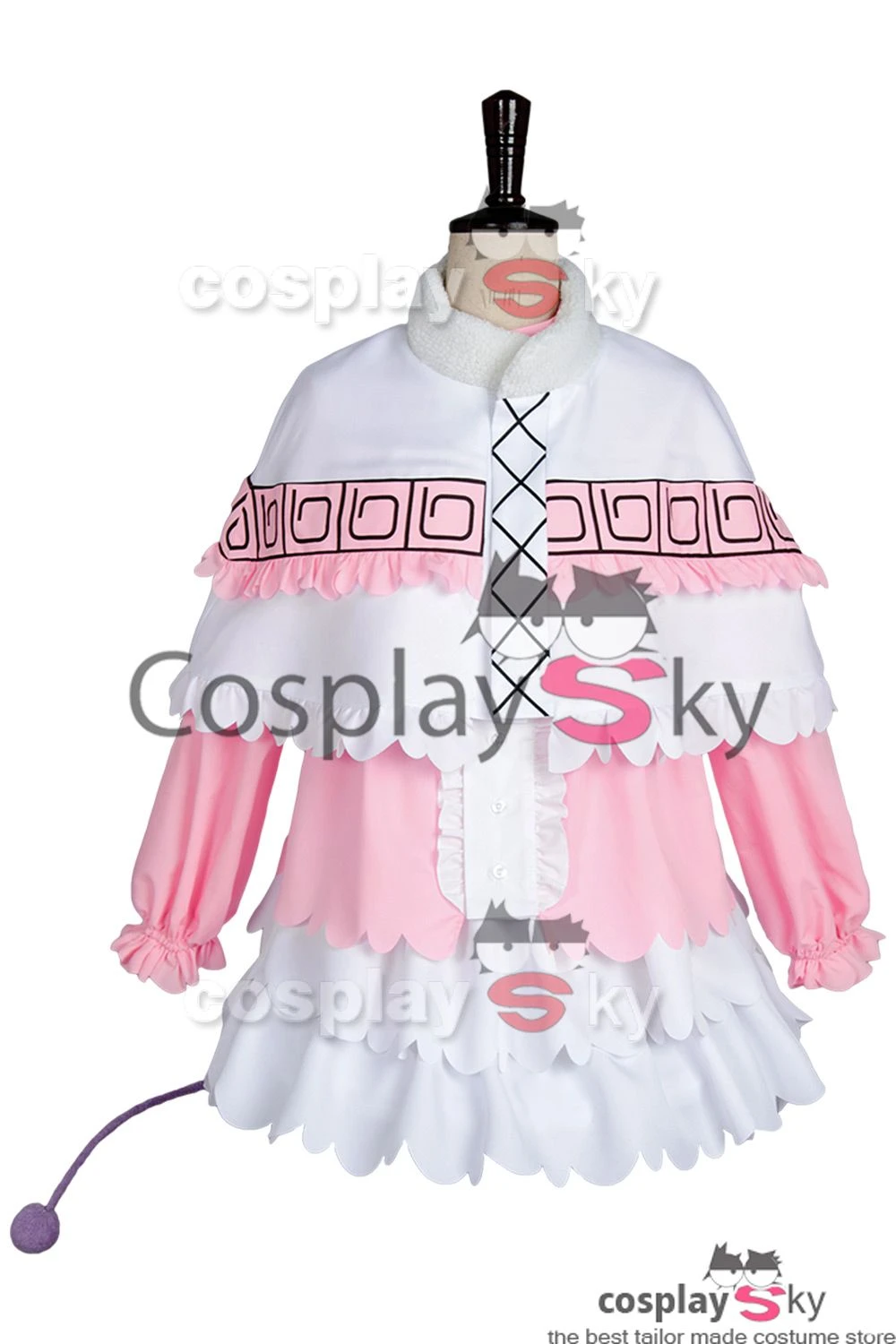 Miss Kobayashi-san Dragon Maid Kanna Kamui Robe Cosplay Costume 4 Miss Kobayashi-san Dragon Maid Kanna Kamui Robe Cosplay Costume – Image 2